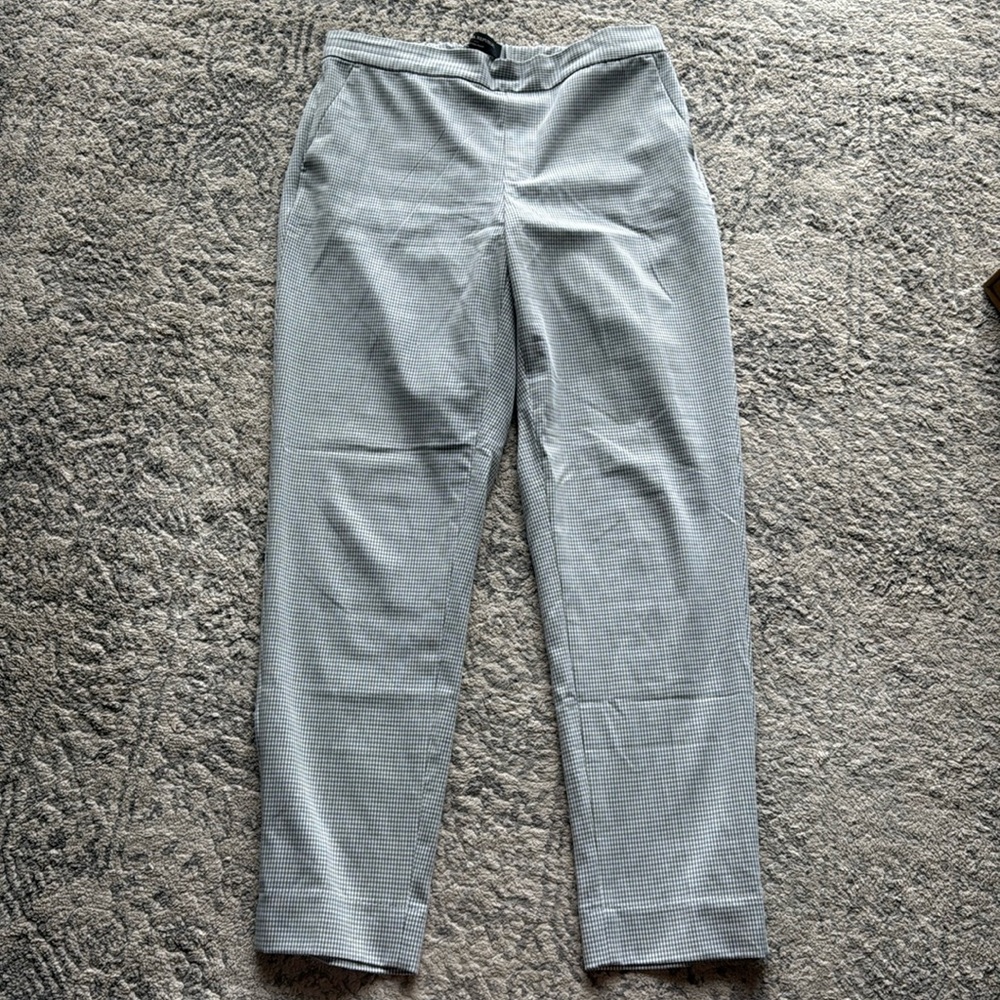⭐️Banana republic grey and white houndstooth Hayden taper pant
